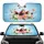 Heart Spot Ladybugs Flying Flowers Green Leaves Sky - Garden Decor Gift for Nature Lovers Car Sunshade - 1