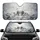 Shimmering Faceted Diamonds Radiant Glitter Luxury Car Accessory Car Sunshade - 1