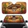 Sugar Skull Sombrero Red Roses Saguaro Desert - Dia de los Muertos Holiday Gift Car Sunshade - 1