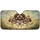 Three Sun-Drenched Shih Tzu Dogs Steering on a Journey - Dog Lover Car Gift Car Sunshade - 3