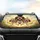 Three Sun-Drenched Shih Tzu Dogs Steering on a Journey - Dog Lover Car Gift Car Sunshade - 4