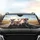 Fluffy Dogs Driving Sunglasses Road Trip - Sun Drenched Adventure Gift for Dog Lovers Car Sunshade - 4