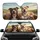 Happy Pit Bulls Road Trip - Dog Lover Travel Essentials Car Sunshade - 1
