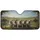 Majestic English Bulldogs Green Hills Road Trip - Open Air Adventure Pet Lover Gift Car Sunshade - 3