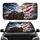 Majestic Bald Eagle American Flag Storm Clouds - Independence Day USA Gift for Veterans Car Sunshade - 1