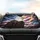 Majestic Bald Eagle American Flag Storm Clouds - Independence Day USA Gift for Veterans Car Sunshade - 4