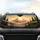 Majestic Mountain Peaks Golden Hour Forest Soaring Birds - Outdoor Adventure Gift Car Sunshade - 4