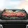 Flock of Pink Flamingos Tropical Wetlands Foliage - Wildlife Lover Gift Car Sunshade - 4