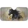 Windswept Majestic Black Horse Head White Blaze Flowing Mane - Equestrian Lover Gift Car Sunshade - 3