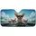 Four Dogs Sunglasses Steering Wheel Tropical Scene Summer Road Trip Adventure Gift Car Sunshade - 3
