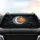 Crescent Moon Craters Sun Face Cosmic Dust Constellations - Celestial Decor Gift Car Sunshade - 4