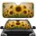 Sunflowers Aged Parchment Script - Farmhouse Decor Gift for Sunflower Lover Car Sunshade - 1