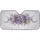 Blossoming Buds Purple Lavender Flowers Golden Center Foliage Car Sunshade - 3