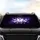 Luminous Lavender Butterflies Glowing Cosmic Night Sky - Fantasy Lover Gift Car Sunshade - 4