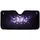 Luminous Lavender Butterflies Glowing Cosmic Night Sky - Fantasy Lover Gift Car Sunshade - 3