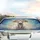 Expressive White Goat Energy Burst - Wildlife Lover Car Decor Gift Car Sunshade - 5