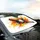 Wood Baseball Bat Ball Sports Lover Gift for Dad - Vehicle Interior Protection Car Sunshade - 6
