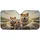 Winking Shiba Inu Dogs Open Road Adventure - Shiba Inu Lover Gift Car Sunshade - 3