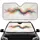 Intertwined Organic Liquid Swirls - Car Decor Gift Car Sunshade - 1