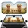Golden Retrievers Puppies Outdoor Mountain Scene - Dog Pet Parent Gift Car Sunshade - 1