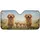 Golden Retrievers Puppies Outdoor Mountain Scene - Dog Pet Parent Gift Car Sunshade - 3