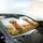 Golden Retrievers Puppies Outdoor Mountain Scene - Dog Pet Parent Gift Car Sunshade - 6