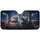 Husky Tabby Chihuahua Driving City Night – Pet Owner Lifestyle Gift Car Sunshade - 3