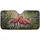 Fuchsia Flamingos Tropical Zebra Jungle Scene - Wildlife Lover Gift Car Sunshade - 3