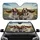 Basset Hounds Yawning Licking Nose Travel Essentials Dog Lover Gift Car Sunshade - 1