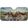 Basset Hounds Yawning Licking Nose Travel Essentials Dog Lover Gift Car Sunshade - 3