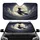 Witch Riding Broomstick Full Moon - Witchy Lifestyle Gift for Fantasy Lover Car Sunshade - 1