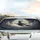 Witch Riding Broomstick Full Moon - Witchy Lifestyle Gift for Fantasy Lover Car Sunshade - 5