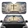 Illuminated Bible Majestic Cross Pristine Doves Golden Light - Spiritual Lifestyle Gift Car Sunshade - 1