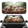 Fluffy White Dog Drivers - Pet Owner Road Trip Adventure Gift Car Sunshade - 1