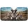 Pitbull Dogs Road Trip Adventure - Dog Lover Car Decor Gift Car Sunshade - 3