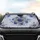 Ornate Botanical Flower Vines Butterflies - Nature Lover Car Decor Gift Car Sunshade - 4