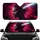 Intense Human Face Glowing Red Eyes Wild Tendrils - Auto Accessory Gift for Drivers Car Sunshade - 1