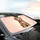 Fluffy Puppy Happy Expression Gentle Rays - Pet Lover Everyday Decor Gift Car Sunshade - 6