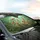 Vibrant Koi Fish Pond Lily Pad Scene - Fish Lover Car Decor Gift Car Sunshade - 6
