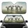 High-Detail Realistic Dalmatian Dogs with Friendly Golden Eyes - Dog Lover Gift Car Sunshade - 1