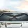 Bald Eagle Steampunk Branch, Turbulent Lightning Storm - Wildlife Lover Gift Car Sunshade - 5