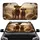 Fluffy Highland Cow Calves Cowboy Hats Bandanas - Farmhouse Decor Gift Car Sunshade - 1