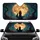 Silhouetted Woman Black Cat Moonlit Night - Night Sky Lover Gift for Cat Lover Car Sunshade - 1