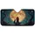 Silhouetted Woman Black Cat Moonlit Night - Night Sky Lover Gift for Cat Lover Car Sunshade - 3