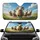 Shouting Sheep Rolling Pasture - Farmhouse Car Decor Gift for Sheep Lover Car Sunshade - 1