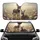 Baby Donkeys Flower Crowns Wildflower Meadow - Animal Lover Car Decor Gift Car Sunshade - 1
