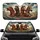 Four Horses with Sunglasses & Steering Wheel - Road Trip Adventure Gift Car Sunshade - 1