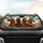 Four Horses with Sunglasses & Steering Wheel - Road Trip Adventure Gift Car Sunshade - 4