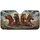Four Horses with Sunglasses & Steering Wheel - Road Trip Adventure Gift Car Sunshade - 3
