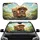Ginger Cats Straw Hat Sunglasses Road Trip Adventure for Cat Lovers Car Sunshade - 1